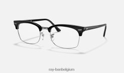 clubmaster vierkante optiek gepolijst zwart XX46DZ1891 Heren Ray-Ban bril