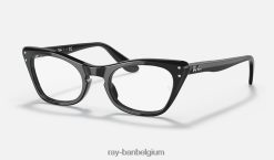 miss burbank optiek gepolijst zwart XX46DZ2704 kinderen Ray-Ban bril