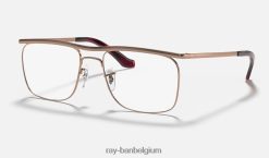 olympische ii optica gepolijst bruin XX46DZ2338 Heren Ray-Ban bril