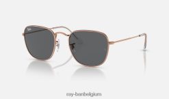 openhartig gepolijst rose goud/donkergrijs XX46DZ255 Heren Ray-Ban zonnebril