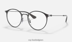 rb1053 optiek gepolijst grijs op gunmetal XX46DZ2750 kinderen Ray-Ban bril