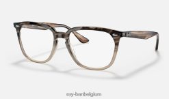 rb4362 optiek gepolijst bruin havana XX46DZ1969 Heren Ray-Ban bril