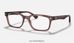 rb5286 optiek gepolijst bruin XX46DZ2616 vrouwen Ray-Ban bril