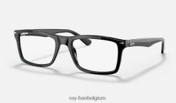 rb5287 optiek gepolijst zwart XX46DZ2244 Heren Ray-Ban bril
