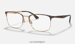 rb6421 optiek gepolijste schildpad XX46DZ2295 Heren Ray-Ban bril