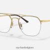 rb6444 optiek gepolijst goud XX46DZ2357 Heren Ray-Ban bril