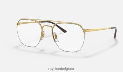 rb6444 optiek gepolijst goud XX46DZ2357 Heren Ray-Ban bril