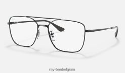 rb6450 optiek gepolijst zwart XX46DZ2523 Heren Ray-Ban bril