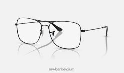 rb6498 optiek gepolijst zwart XX46DZ1778 Heren Ray-Ban bril
