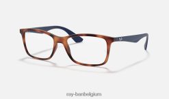 rb7047 optiek mat licht havanna XX46DZ2585 vrouwen Ray-Ban bril