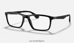 rb7056 optiek gepolijst zwart XX46DZ2371 Heren Ray-Ban bril
