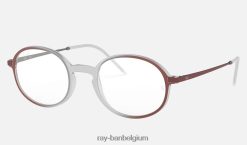 rb7153 optiek mat lichtbruin XX46DZ2305 Heren Ray-Ban bril