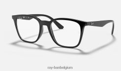 rb7177 optiek gepolijst zwart XX46DZ2393 Heren Ray-Ban bril