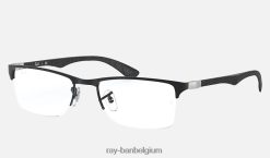rb8413 optiek mat zwart XX46DZ2518 Heren Ray-Ban bril