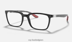 rb8906 optiek gepolijst zwart XX46DZ2481 Heren Ray-Ban bril