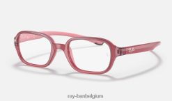 rb9074 optiek gepolijst fuxia XX46DZ2848 kinderen Ray-Ban bril